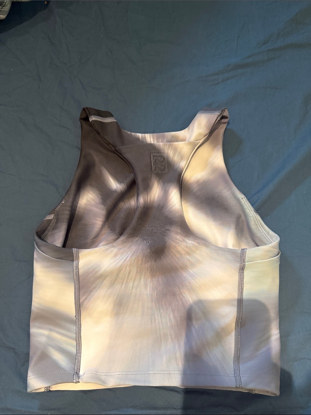 Bandit Women's Tie-Dye Racerback Tank Top - Brown/Beige - Picture 3 of 3